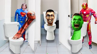 Skibidi Toilet VS Superheroes!