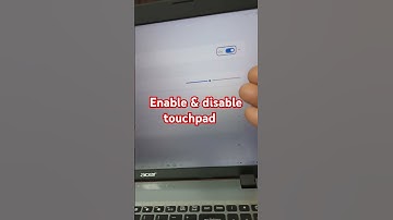 How to enable or disable touchpad in windows 11।Enable & disable  touchpad