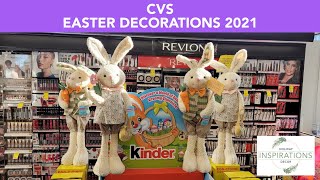 CVS Pharmacy Easter Decor 2021: SHOP WITH ME! SNEEK PEAK! Inspirations Holiday Decor