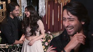 Shaheer Sheikh And Zahrah S Khan Cutest Moment And Masti At Main Tenu Chadh Jaungi Song Launch