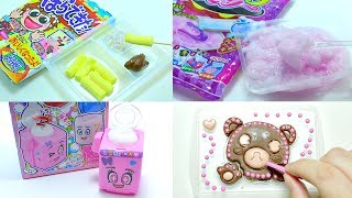 Japanese DIY Candy Kit Compilation | ASMR Unboxing Japanese Candy Kit