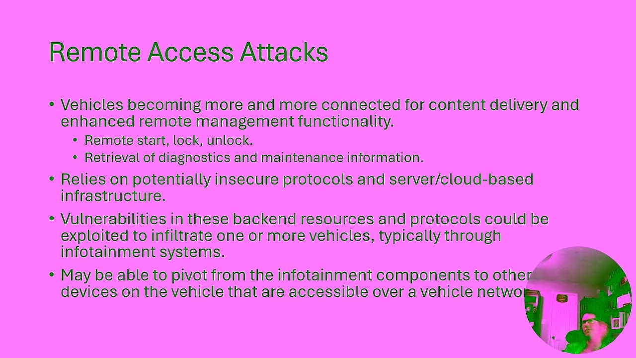 Embedded Systems Security - Vehicle Hacking Research