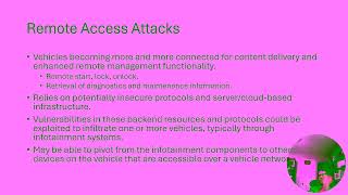 Embedded Systems Security - Vehicle Hacking Research