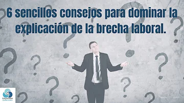 ¿Qué se considera una gran brecha en el empleo?