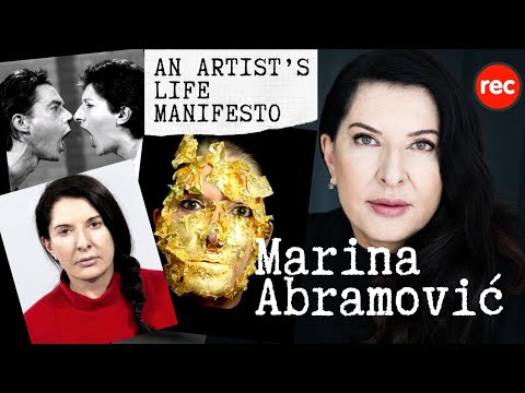 MARINA ABRAMOVIĆ - creator&rsquo;s identity: AN ARTIST’S  MANIFESTO. EXPERIMENT and performance. Talk show