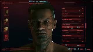 Cyberpunk 2077 Character Creation [1440p 60FPS]