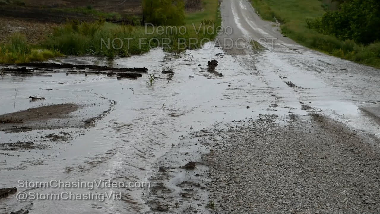 Nebraska City, NE Severe Storms B-Roll - 5/26/2016