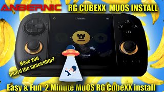 EASY RG CubeXX MuOS Install Guide - Have You Heard About The Spaceship