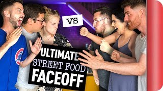 THE ULTIMATE 8-WAY STREET FOOD FACE OFF | Sorted Food screenshot 1