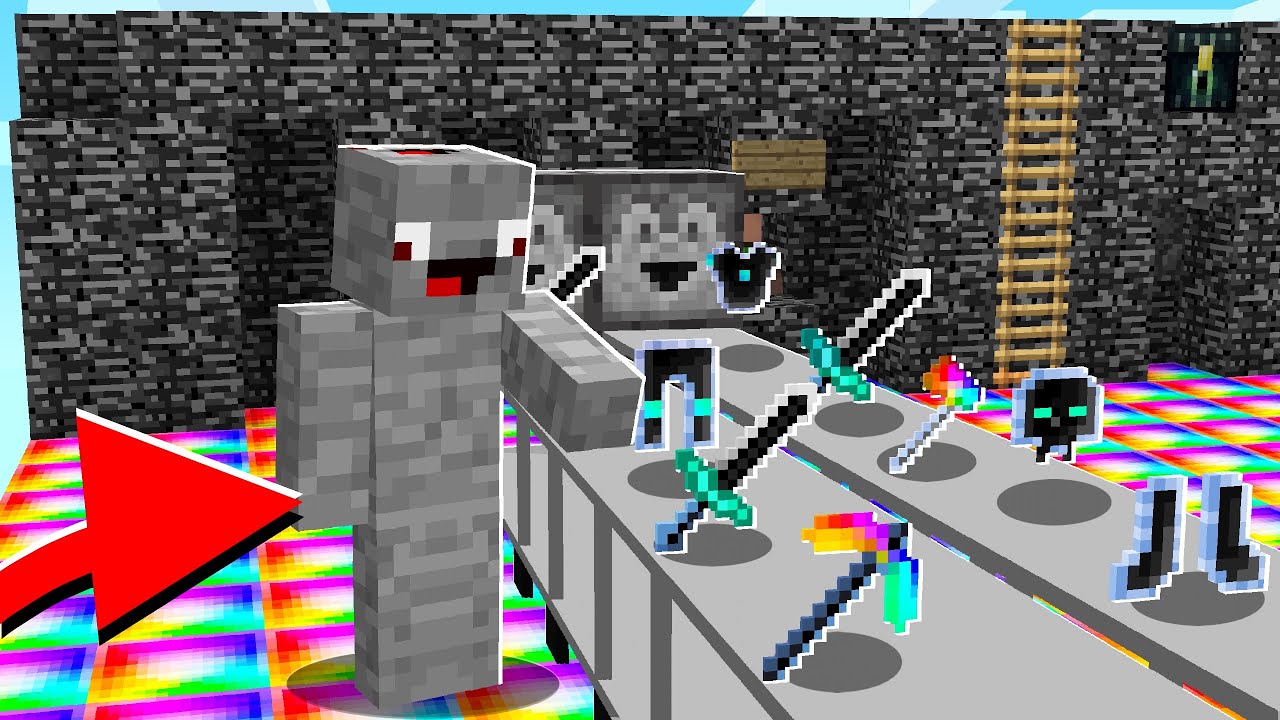 unendliche AVARITIA WAFFEN FABRIK😲 in Minecraft LUCKY BLOCK BEDWARS