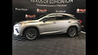 Silver 2020 Lexus RX 450h F SPORT 2 Package Review   - Lexus of Edmonton New