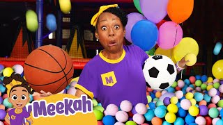 Meekah Plays Sports At Kids World! | Educational Videos for Kids | Blippi and Meekah Kids TV by Meekah - Educational Videos for Kids 188,472 views 1 month ago 15 minutes