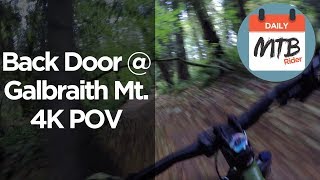 Back Door - At Galbraith Mt. - Bellingham, WA - 4K POV!