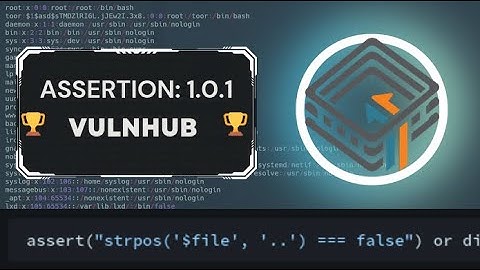 VulnHub - Proving Grounds Assertion: 1.0.1 walkthrough | 🔎 Seeking the eJPTv2 Certification 🏆