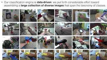 Understanding Everyday Hands in Action from RGB-D Images,  ICCV 2015