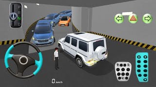 New  Mercedes car Stuck in Parking Garage - 3D Driving Class - Car Game - 3D Driving Class 2026 screenshot 4