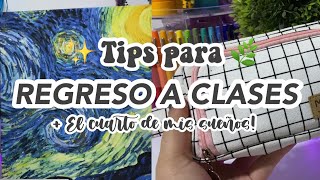 Tips para el REGRESO A CLASES + MiniVlog: El cuarto de mis sueños! ✨