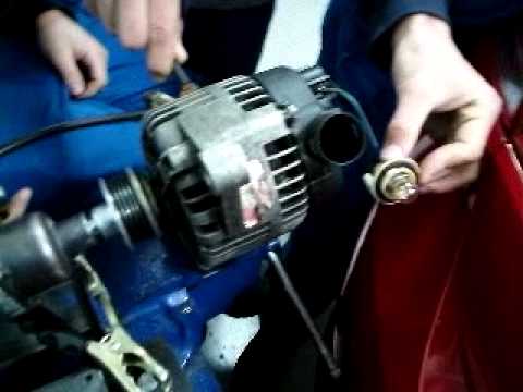 Prueba Alternador - YouTube chevy 350 wiring diagram 