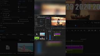 Master Scrolling Year Animations in Premiere Pro with Blur & Focus Effects