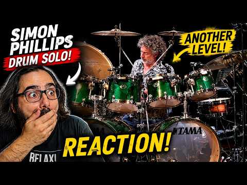 Why Is Simon Phillips SO GOOD?! | Drum Solo Reaction