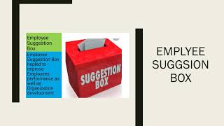 Suggestion box