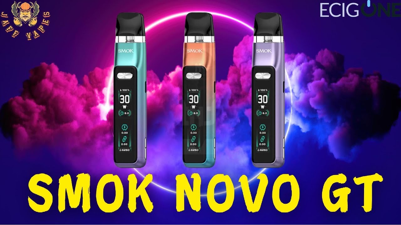 Комплект SMOK Novo GT Pod — распаковка и полный обзор