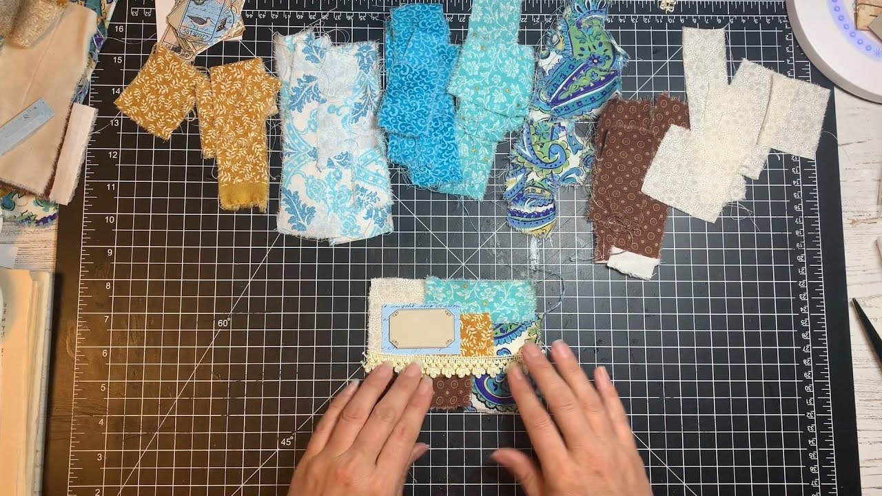 Craft with me - making fabric pockets - YouTube