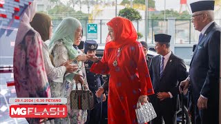 Permaisuri Johor Berangkat Secara Rasmi Ke Kuala Lumpur #MGFlash