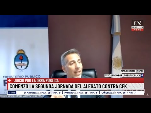 Luciani: “Hubo un direccionamiento grosero e inadmisible a favor de Báez”