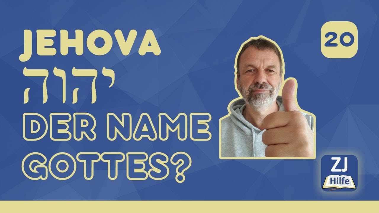 Warum Wurde Der Name Jehova Aus Der Bibel Entfernt Jehova - der Name Gottes? / 20.Impuls / Zeugen Jehovas - YouTube