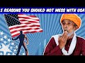 Villagers React To 5 Reasons You Shouldn't Mess With USA ! Tribal People React To USA Power