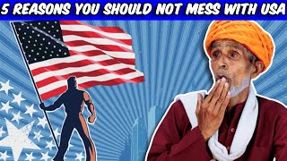 Villagers React To 5 Reasons You Shouldn't Mess With USA ! Tribal People React To USA Power