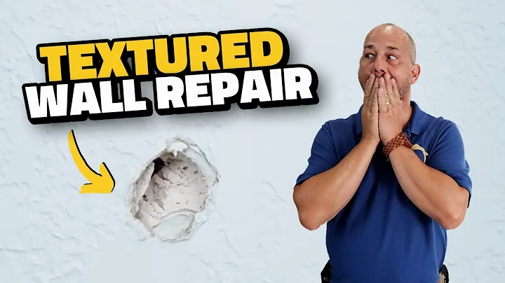 How to Repair a Textured Wall in 3 Different Ways