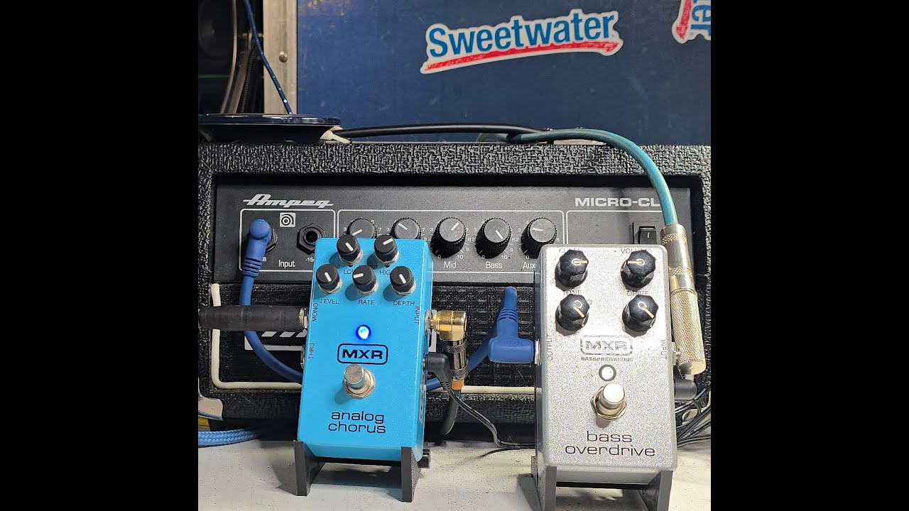 How does chorus sound with overdrive?