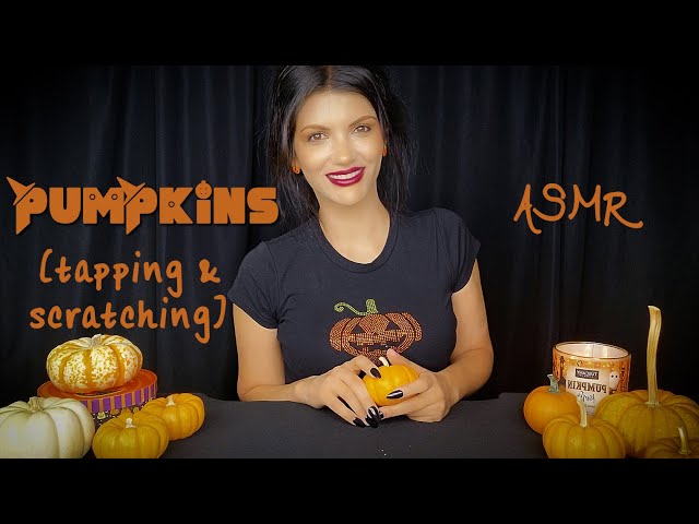 ASMR | 🎃Pumpkins 🎃Tapping🎃Scratching