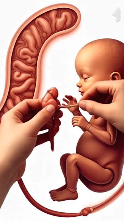 30-Week Pregnancy Cross-Section | Fetal Development in the Womb | Medical Illustration