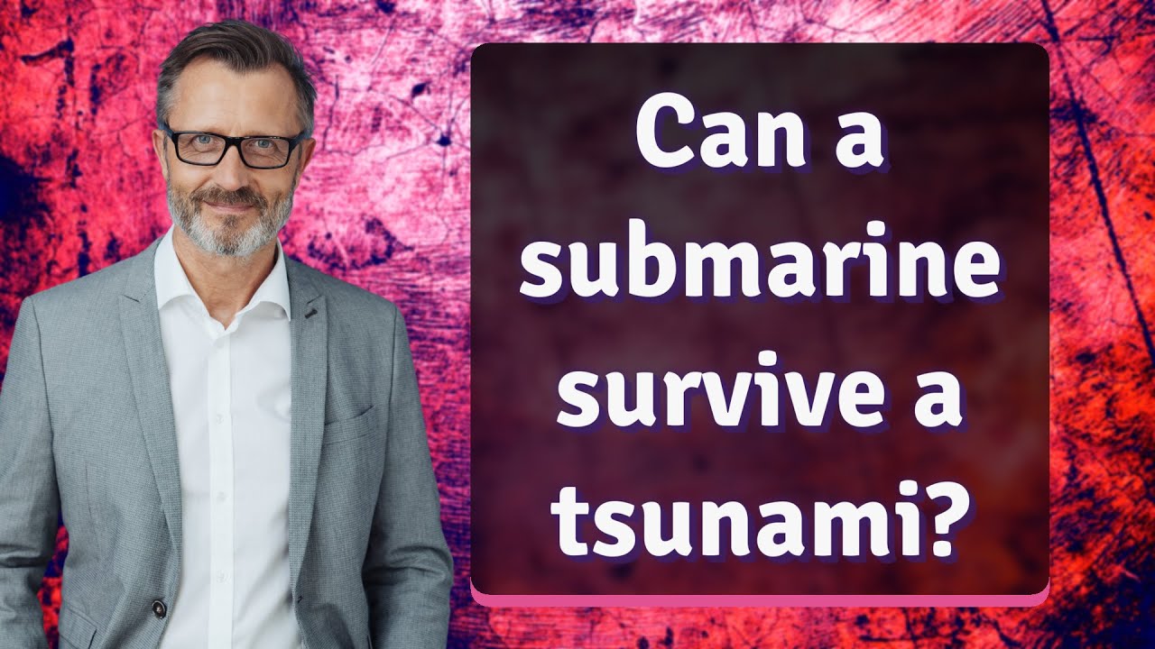 Can a submarine survive a tsunami? - YouTube