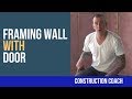 How to Frame a Basement Wall with Door