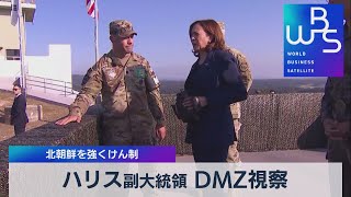 ハリス副大統領 ＤＭＺ視察　北朝鮮を強くけん制【WBS】（2022年9月29日）