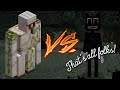 Trevor Henderson CARTOON CAT Addon CARTOON CAT VS IRON GOLEM in Minecraft PE