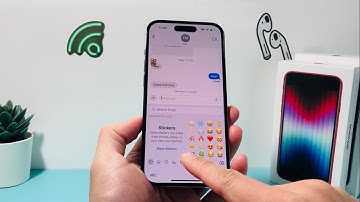 How to Remove Show Stickers on iPhone Keyboard