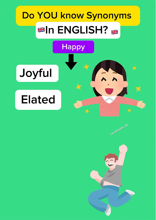 TOP 5 Synonyms Of Happy In English learnenglish shorts english top-5-synonyms-of-happy-in-english-learnenglish-shorts-english