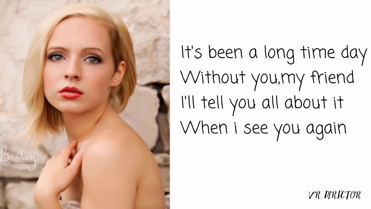 See you again lyrics - YouTube