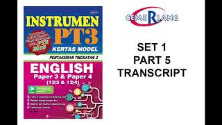 SET 1 PART 5 TRANSCRIPT