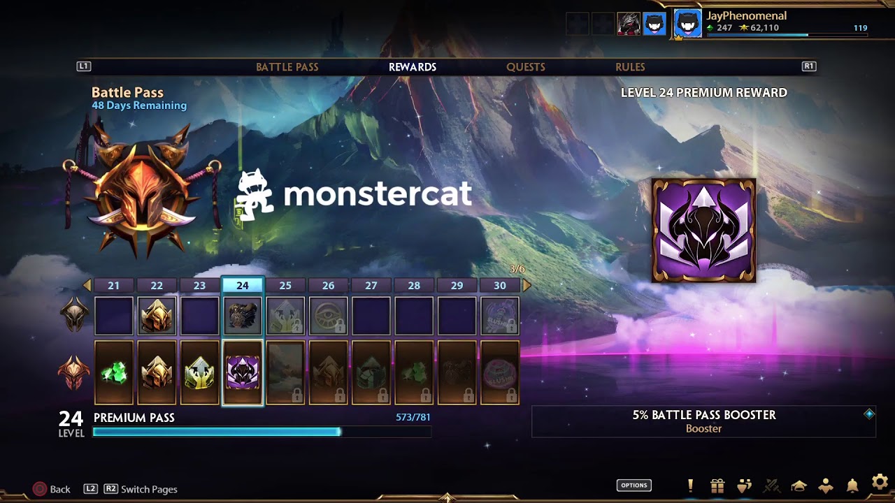 Smite Battlepass Grind