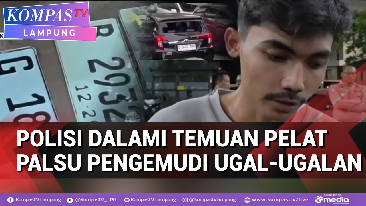 Polisi Dalami Temuan Pelat Palsu,Pengemudi Mobil Ugal Ugalan di Jakpus Jadi Tersangka,
