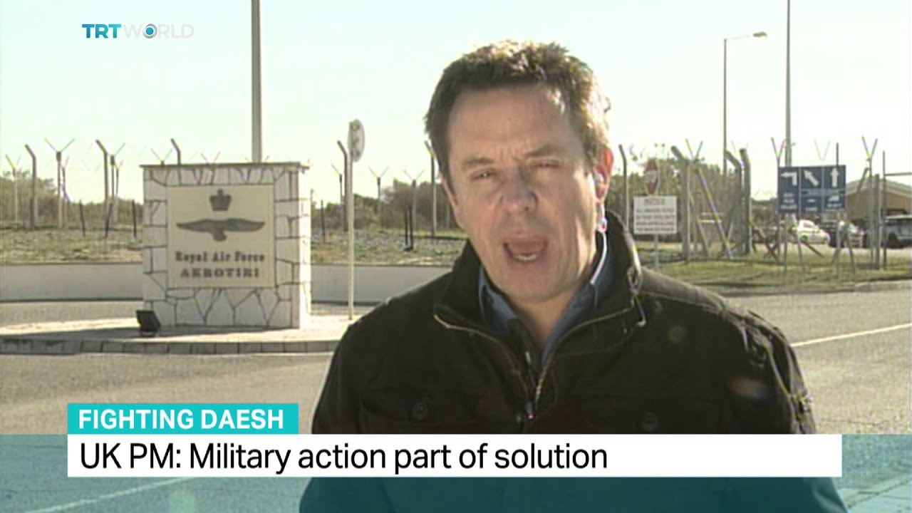 TRT World: UK starts air strikes in Syria, Francis Collings reports from Cyprus