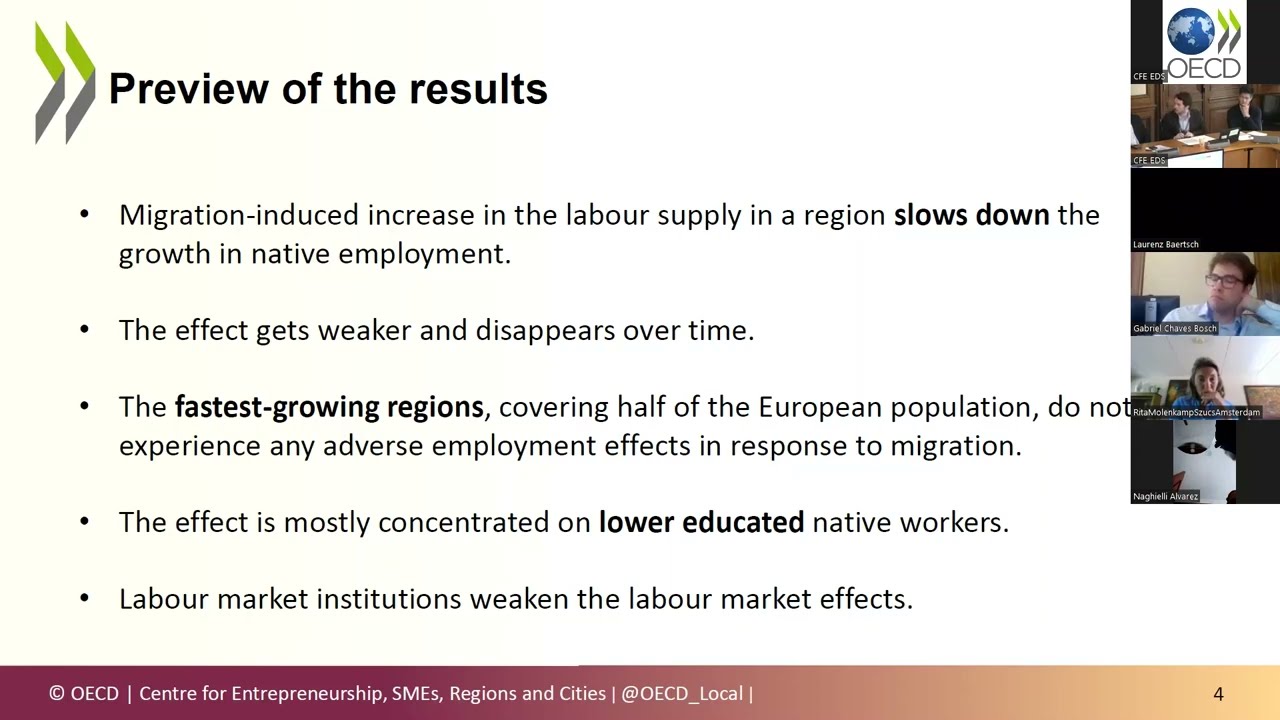 OECD Hybrid workshop: Regional Economics of Migration (Part 1 of 2)