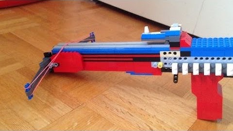 Lego Crossbow v2.0 (Powerfull)+Instructions