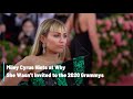 Miley Cyrus Hints at Why She Wasn't Invited to the 2020 Grammys